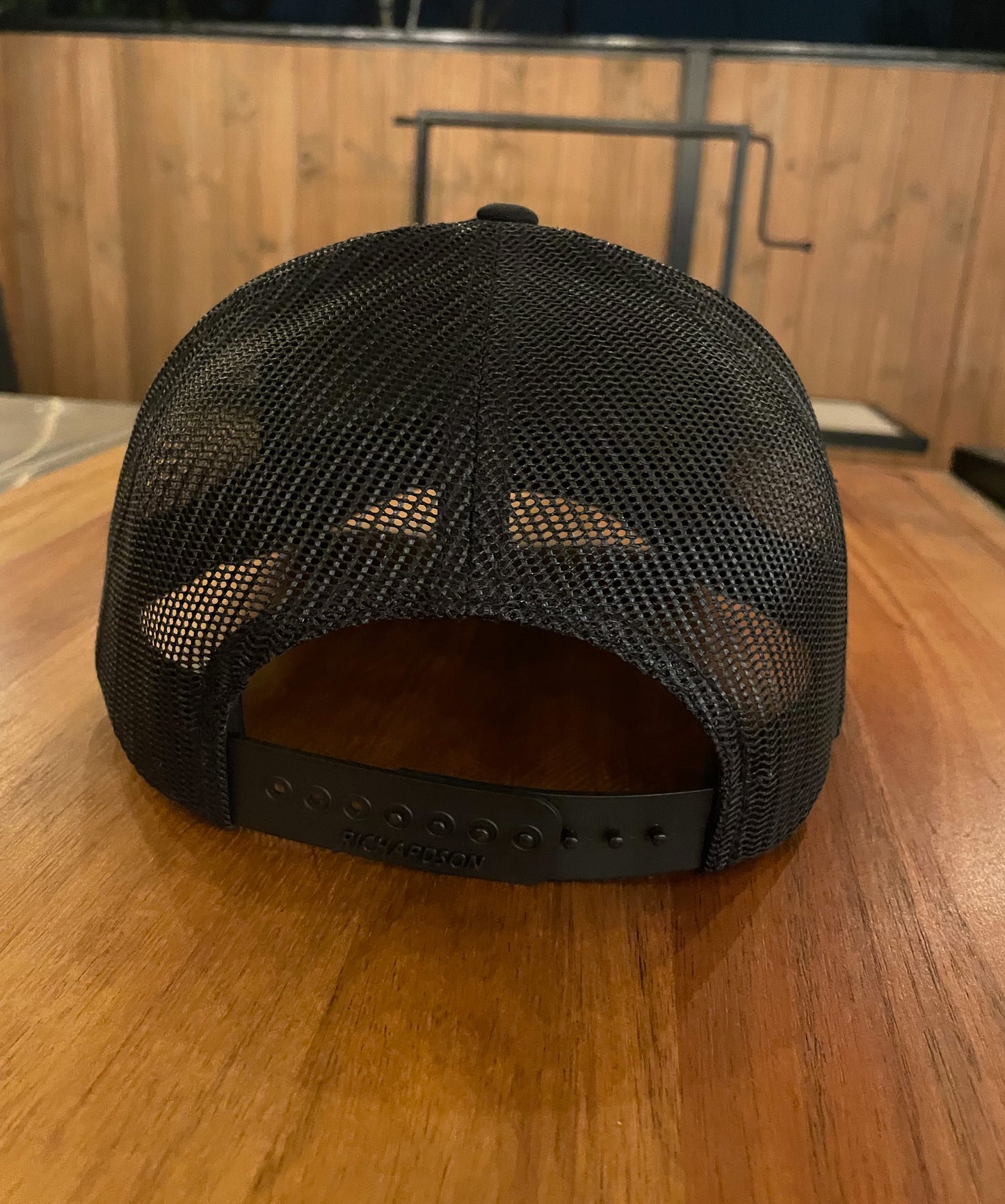 "Earn Your Keep" Leather Patch Trucker Hat