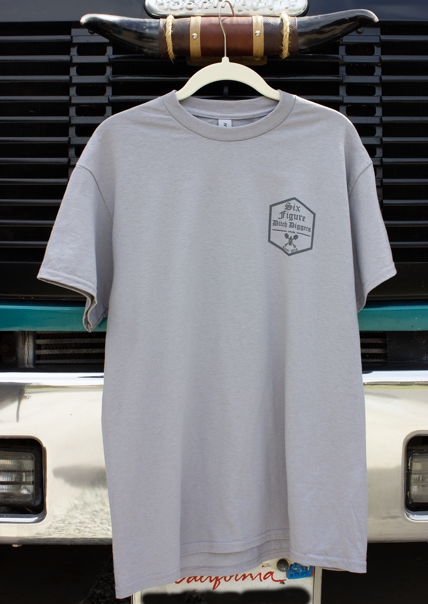 Gray Short Sleeve T-Shirt