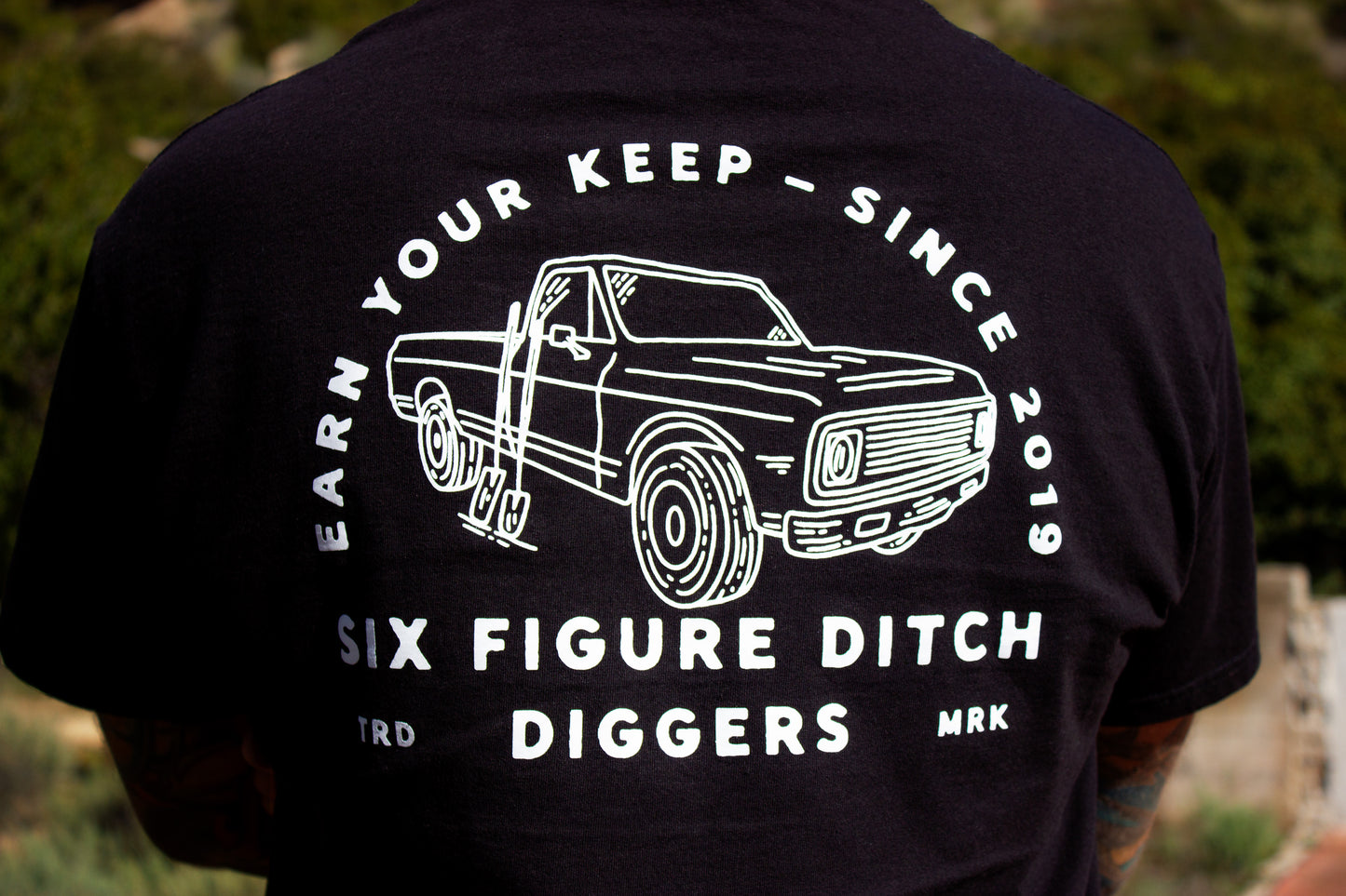 "Earn Your Keep" 1970's Truck T-Shirt