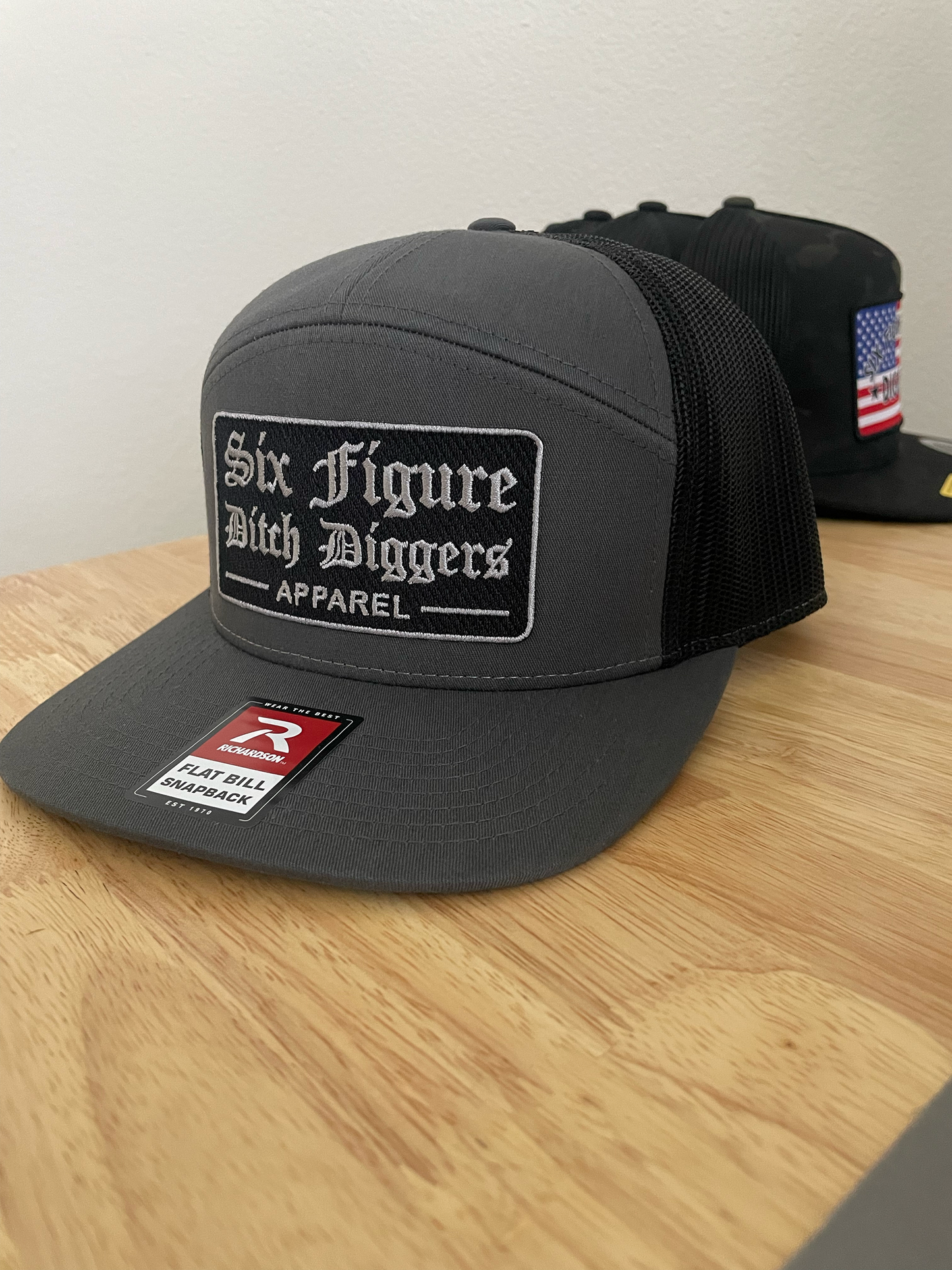 Seven Panel SFDD Snapback Hat