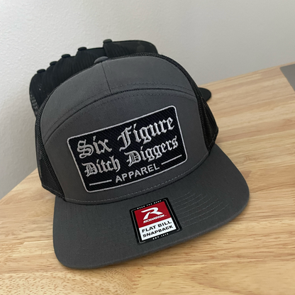 Seven Panel SFDD Snapback Hat