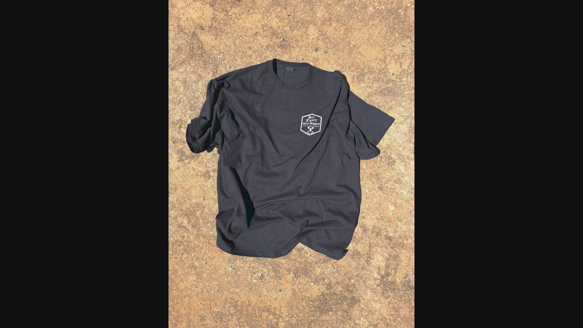 Black Short Sleeve T-Shirt – Six Figure Ditch Diggers